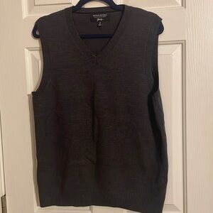 Versatile and classy BR Italian Merino v neck sweater vest